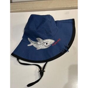 Wallaroo Hat Company Shark Hat - kids lids 2-5 years 52cm Great condition!!